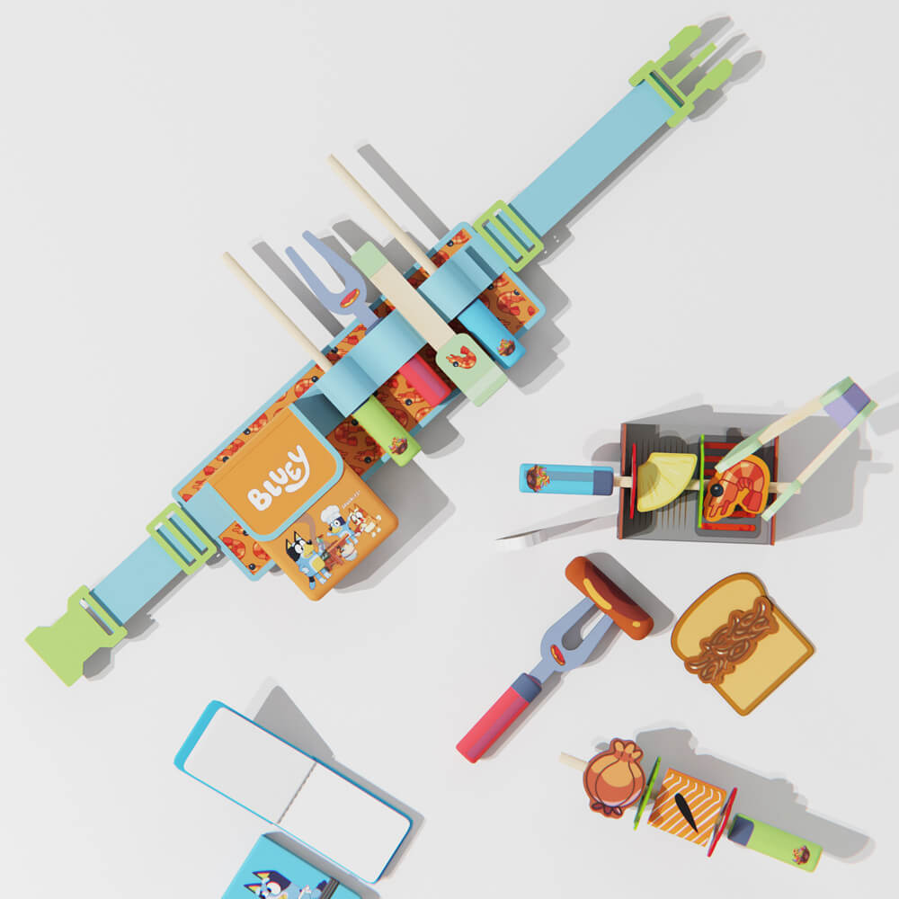 Bluey BBQ Belt Set