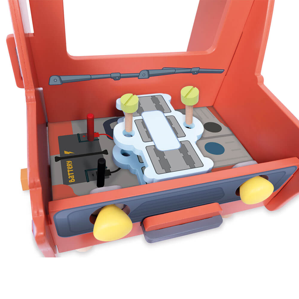 Bluey Wooden Tabletop Doodad Mechanic Set