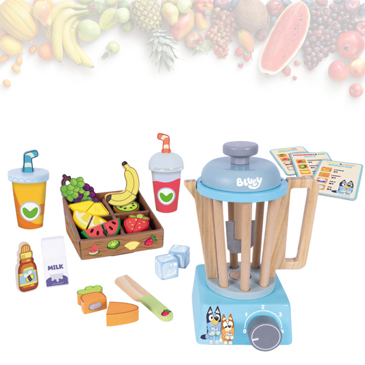 Bluey Wooden  Smoothie Set