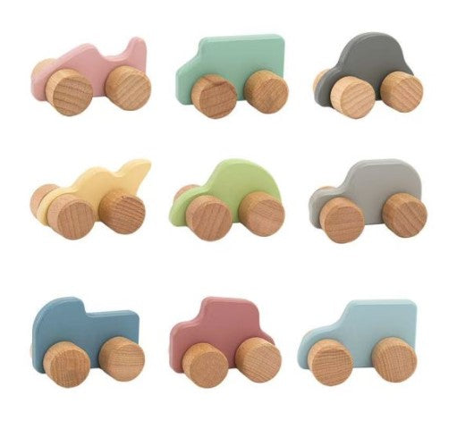 Road Tape & Wooden Car Bundle