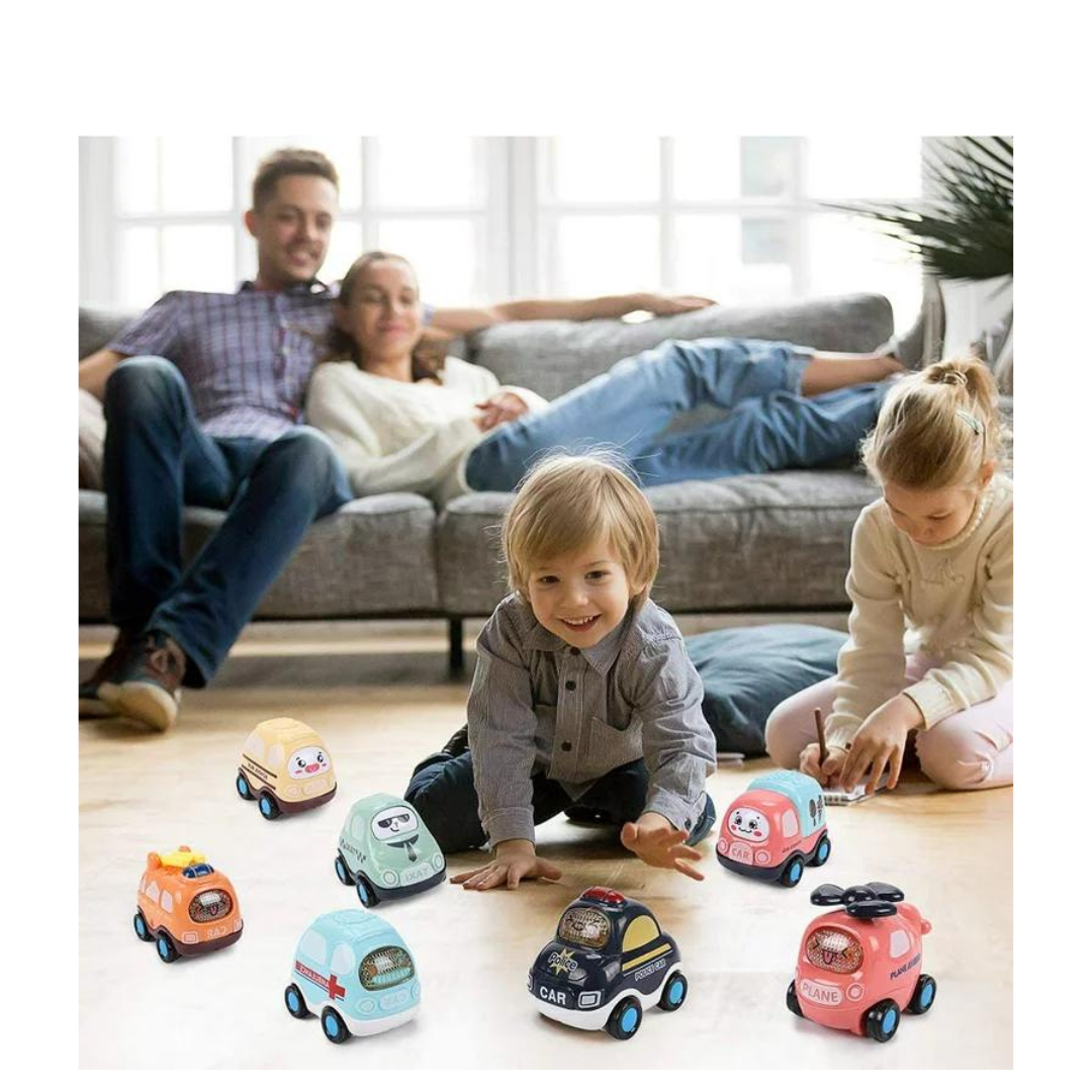 Car Inertia Set with Road Map Bag