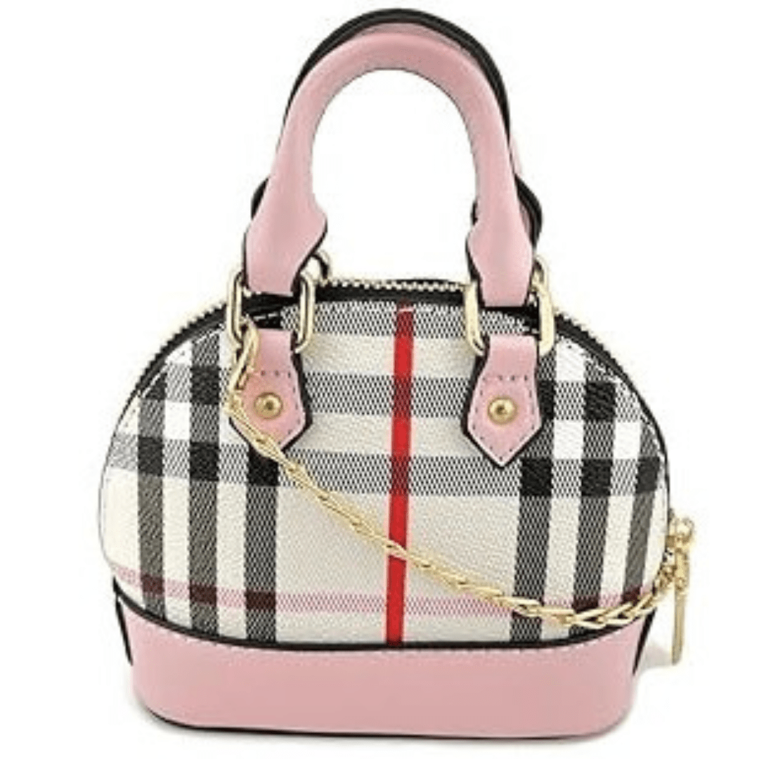 Children's Designer Plaid Handbag "Joli Petit" Collection - The Chaos Emporium