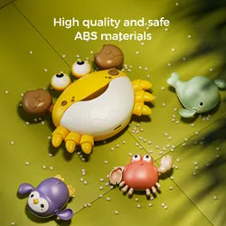 Crab Bubble Machine Bath Set