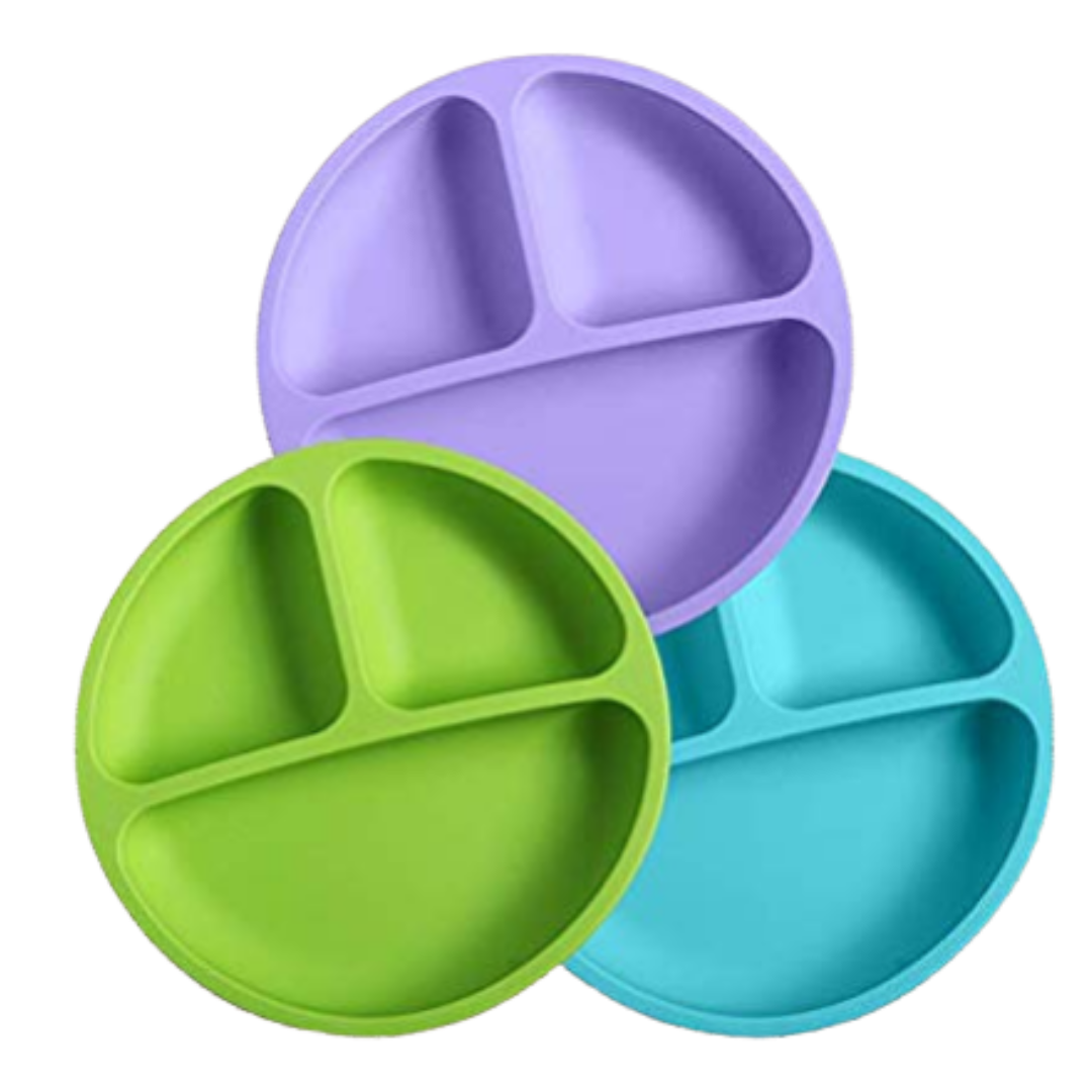 Silicone Divided Toddler Plate