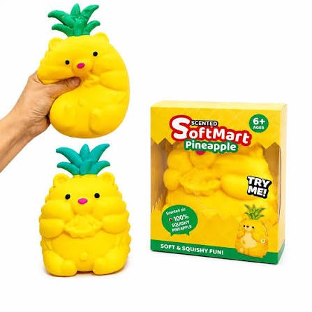 Squishy Jumbo Slow Rising Pineapple Bear - The Chaos Emporium