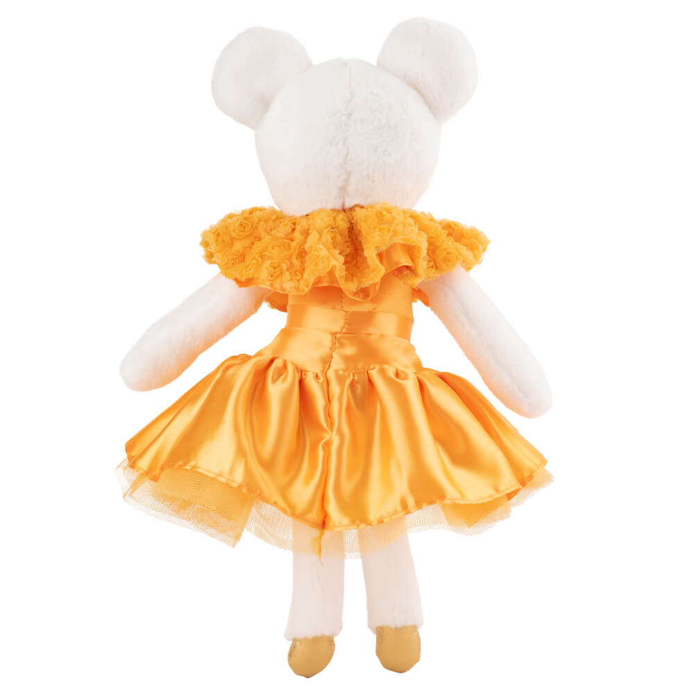 Claris Plush Tres Chic Tangerine - Large