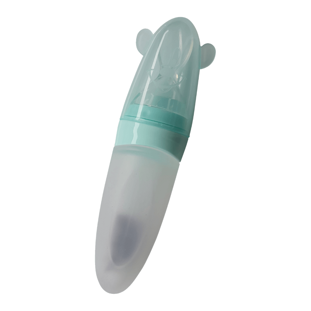 Silicone Baby Squeeze Spoon Feeder