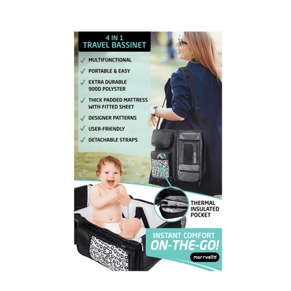 4 in 1 Baby Travel Bag - The Chaos Emporium