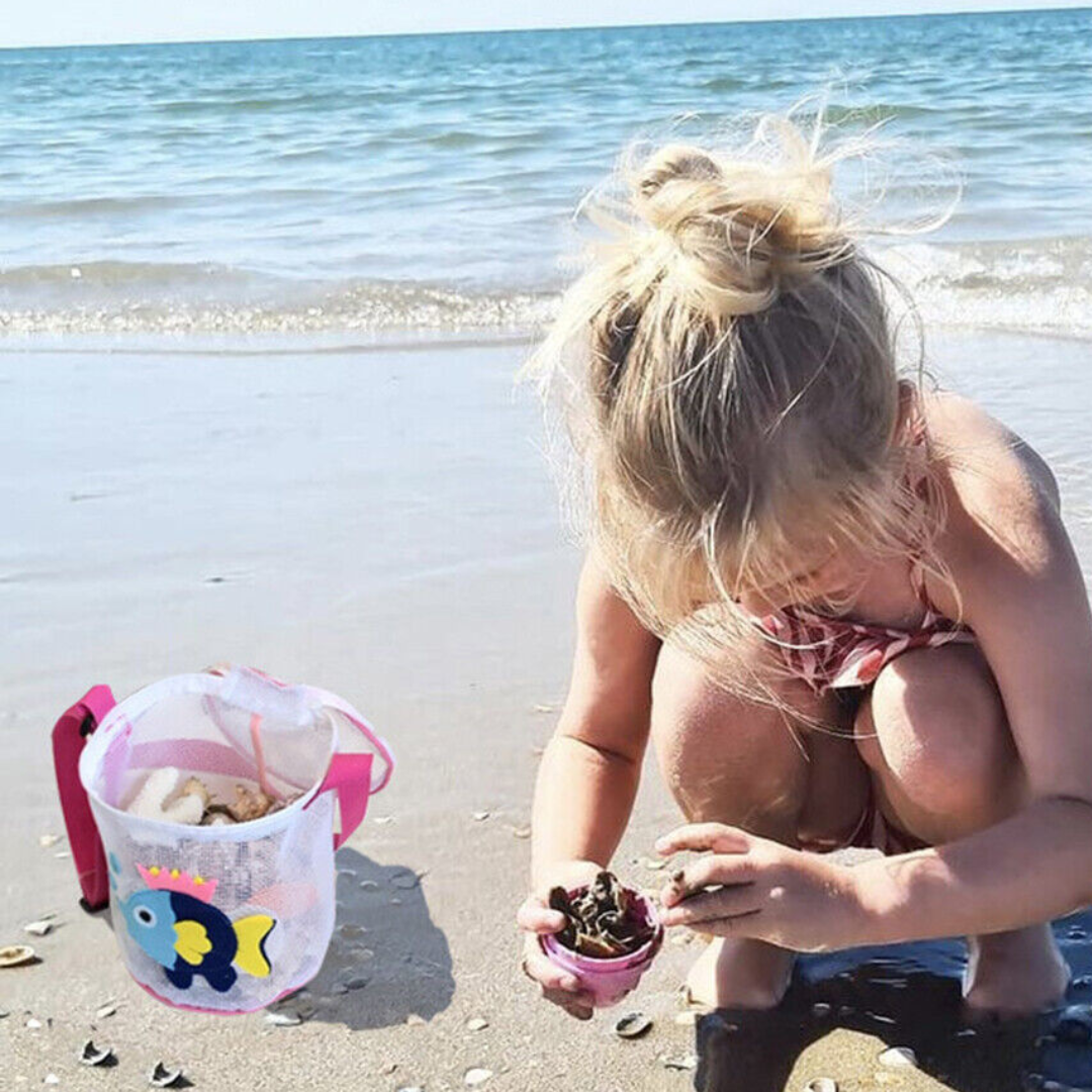 Shell Collecting Treasure Barrel