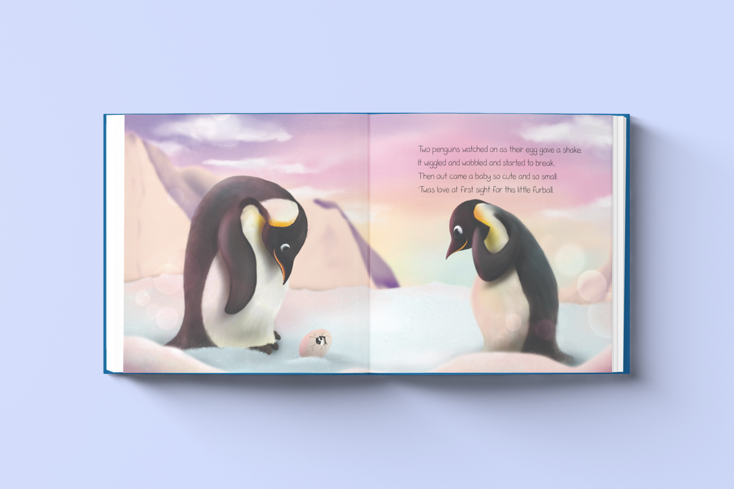 Spike, the Penguin with Rainbow hair Book