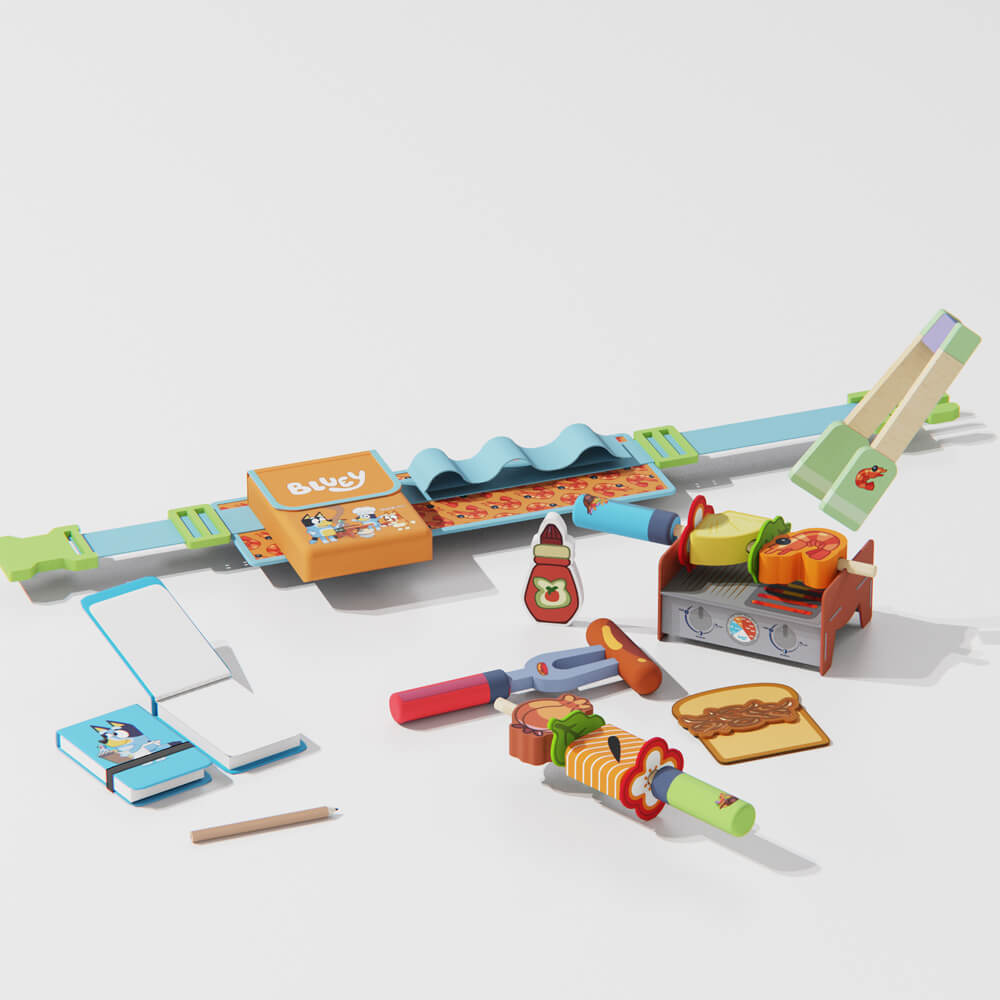 Bluey BBQ Belt Set