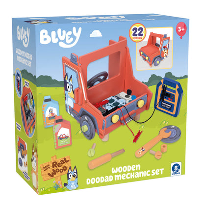 Bluey Wooden Tabletop Doodad Mechanic Set