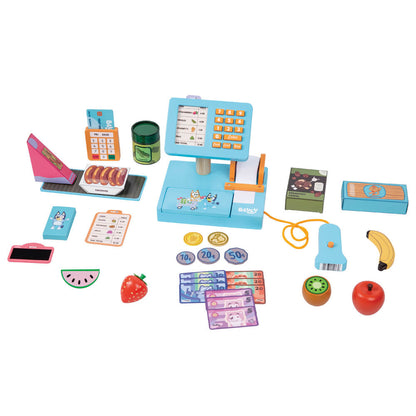 Bluey Wooden  Cash Register