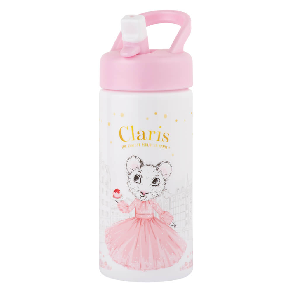 Claris Drink Bottle with Straw