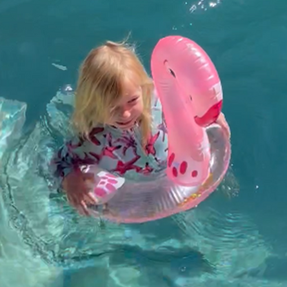 Inflatable Pool Float Swim Ring - Flamingo