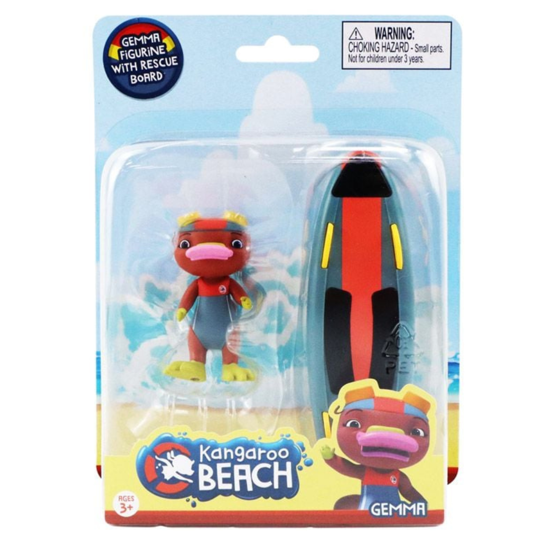 Kangaroo Beach Action Figures