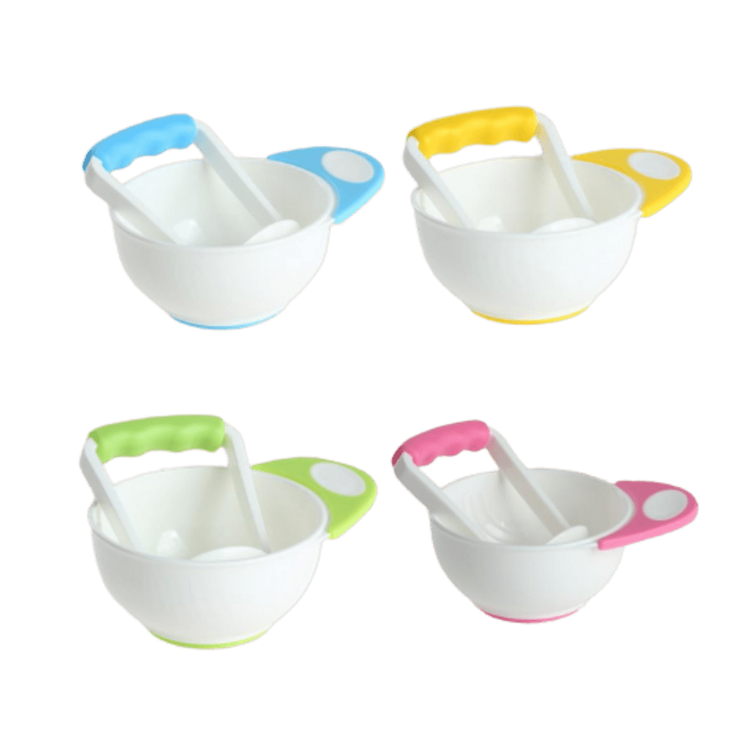 Baby Food Masher & Bowl - The Chaos Emporium