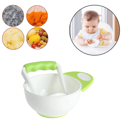 Baby Food Masher & Bowl - The Chaos Emporium