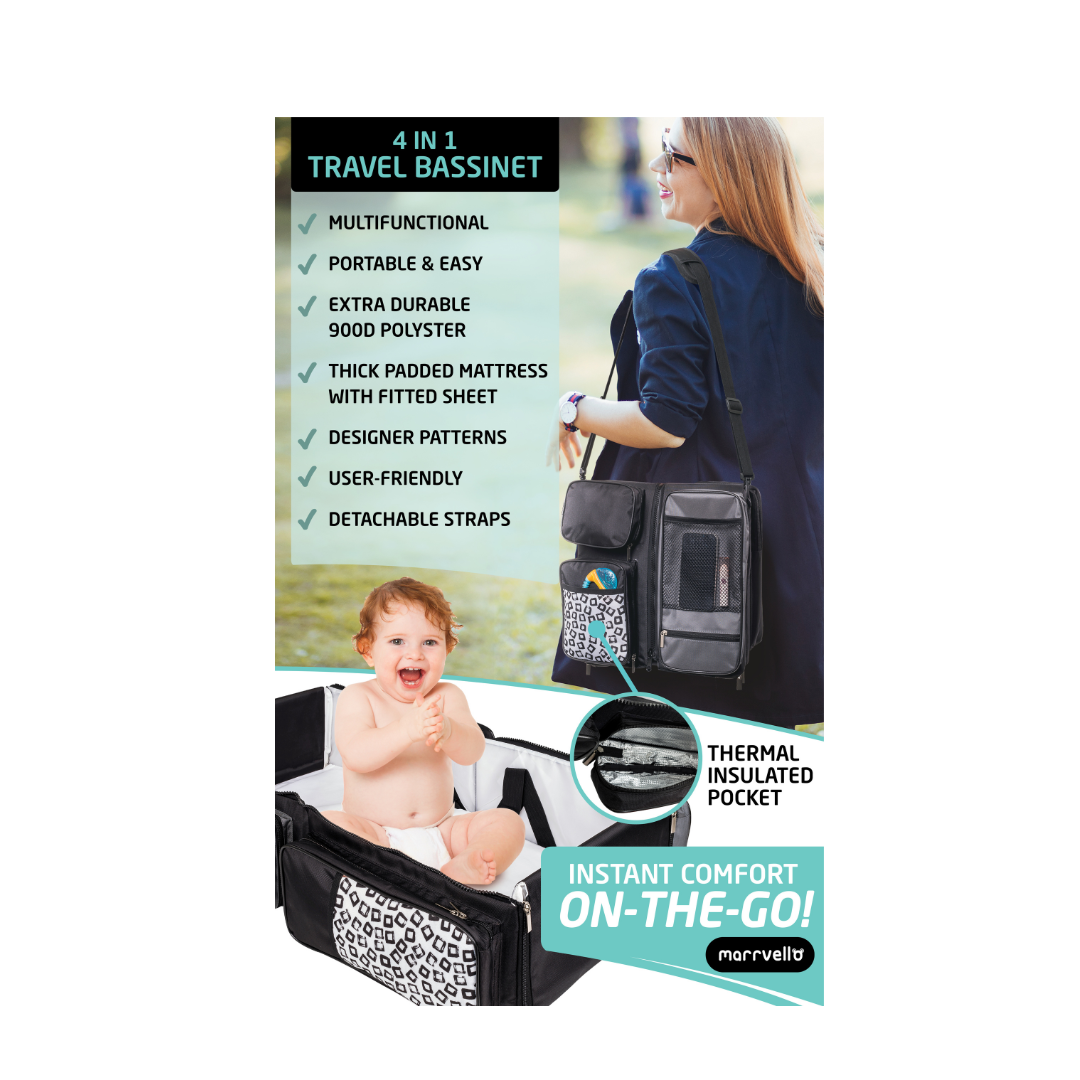 4 in 1 Baby Travel Bag