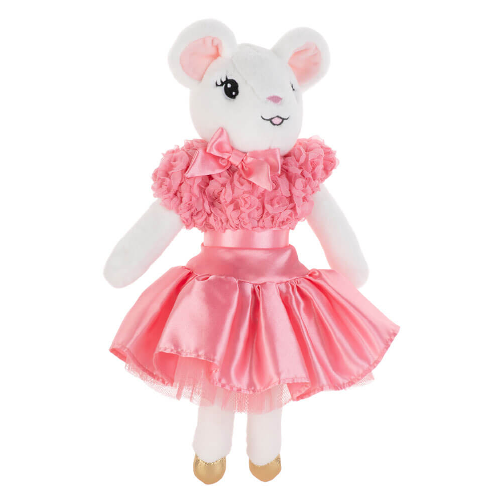 Claris Plush Belle Fleur Rose - Large