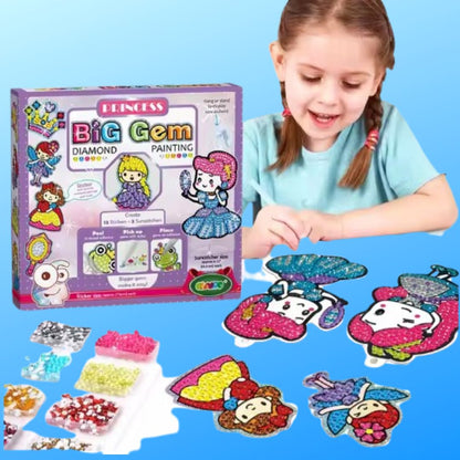Big Gems Diamond Painting - Princess - The Chaos Emporium
