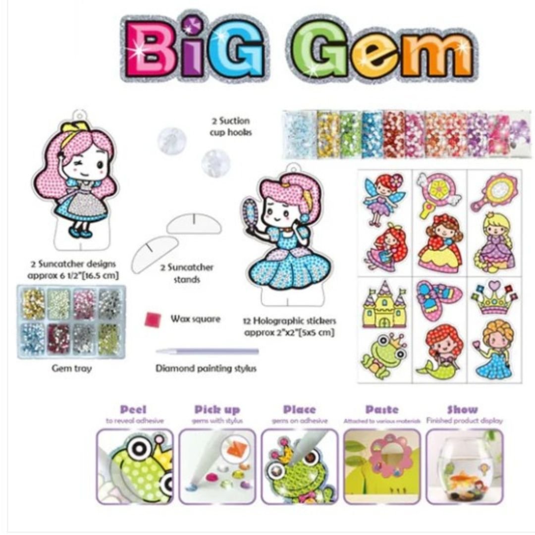 Big Gems Diamond Painting - Princess - The Chaos Emporium