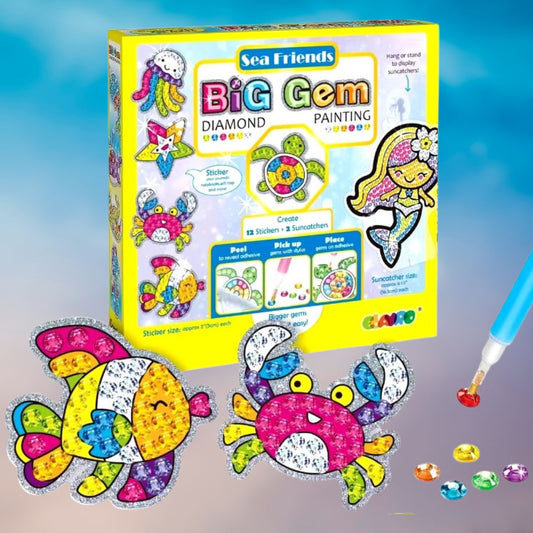 Big Gems Diamond Painting - Sea Life - The Chaos Emporium