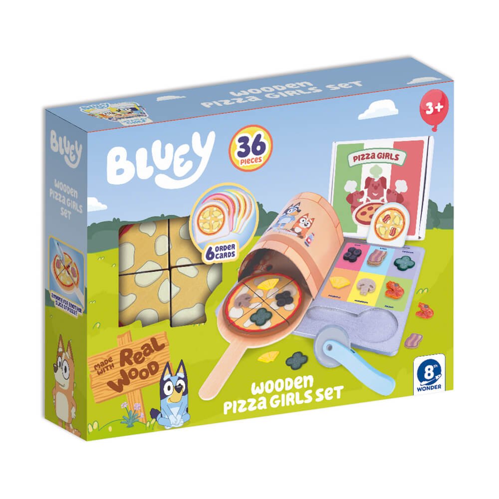 Bluey Pizza Girls Set - The Chaos Emporium