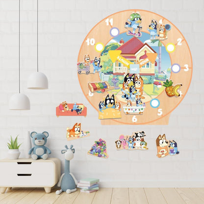 Bluey Routine Clock - The Chaos Emporium