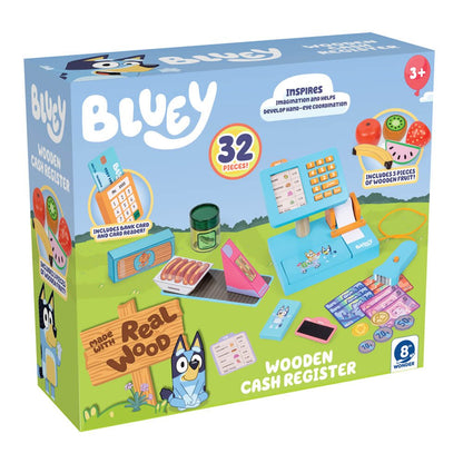 Bluey Wooden Cash Register - The Chaos Emporium