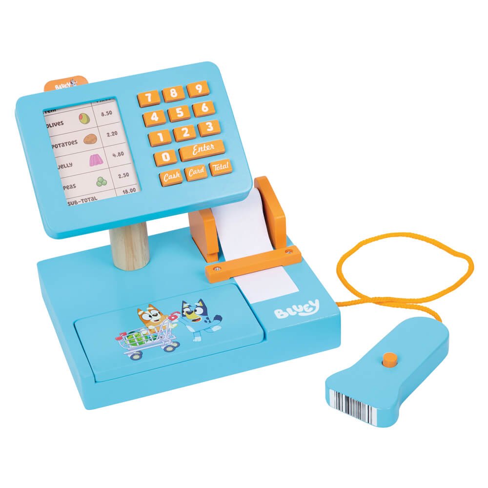 Bluey Wooden Cash Register - The Chaos Emporium