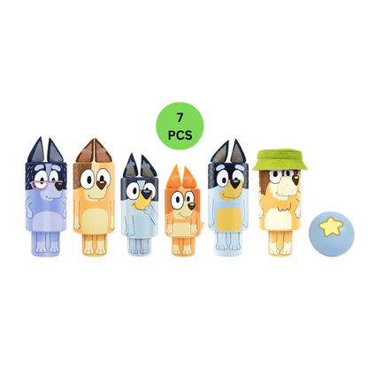 Bluey Wooden Character Skittles - The Chaos Emporium