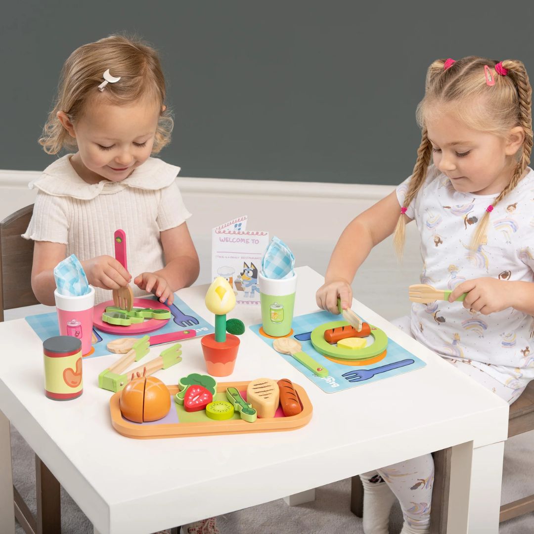 Bluey Wooden Dine in With Bluey Set - The Chaos Emporium