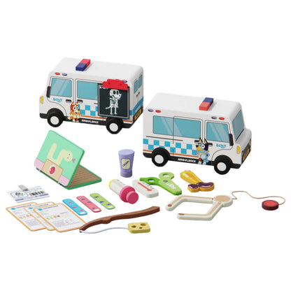 Bluey Wooden Doctor's Vehicle - The Chaos Emporium