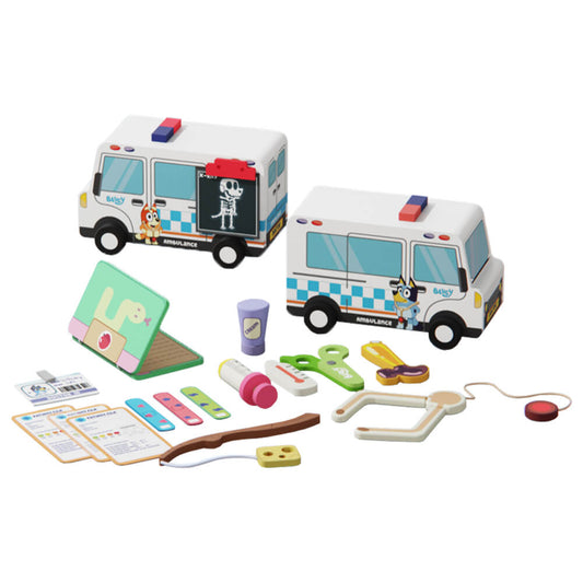 Bluey Wooden Doctor's Vehicle - The Chaos Emporium