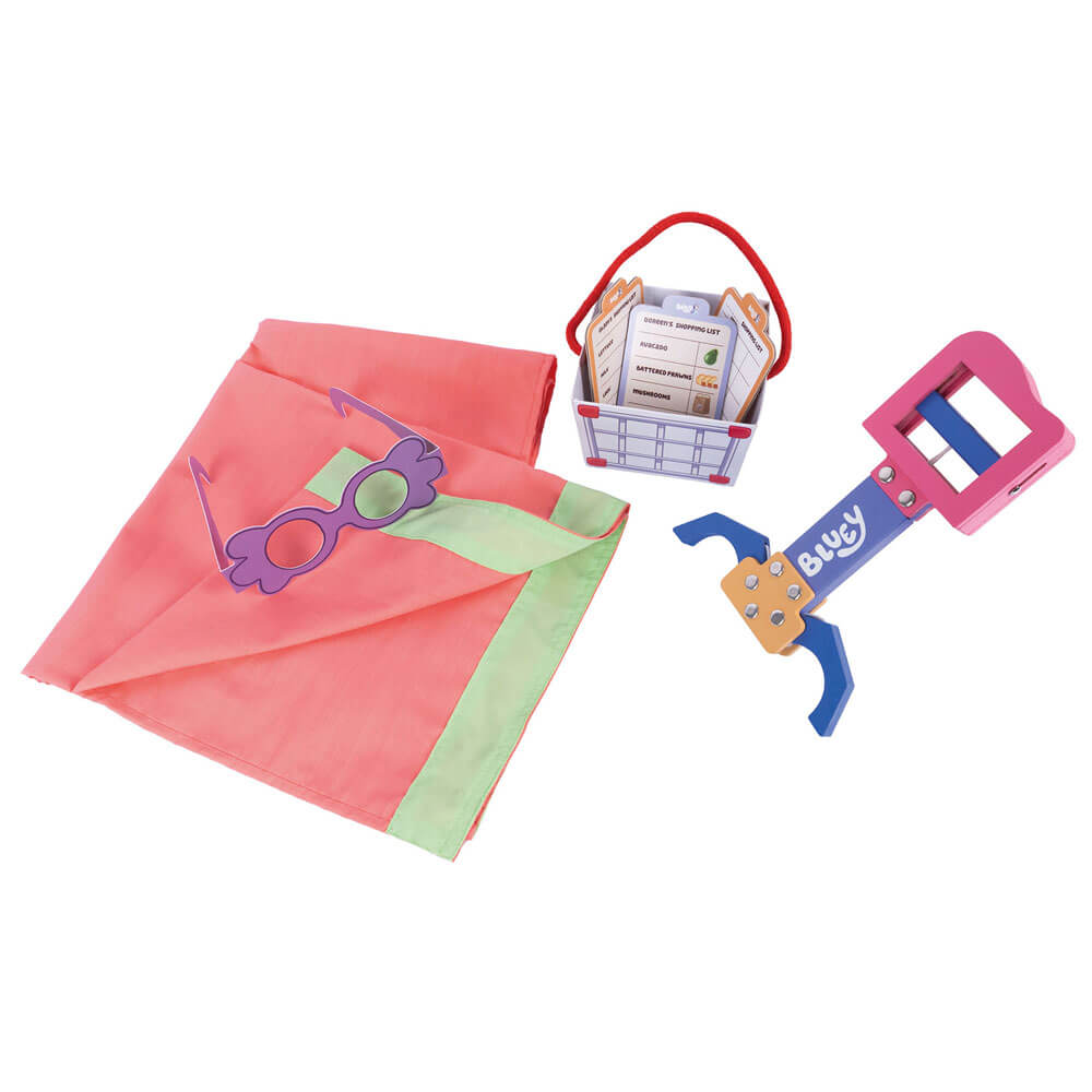 Bluey Wooden Grannies Shopping Game - The Chaos Emporium