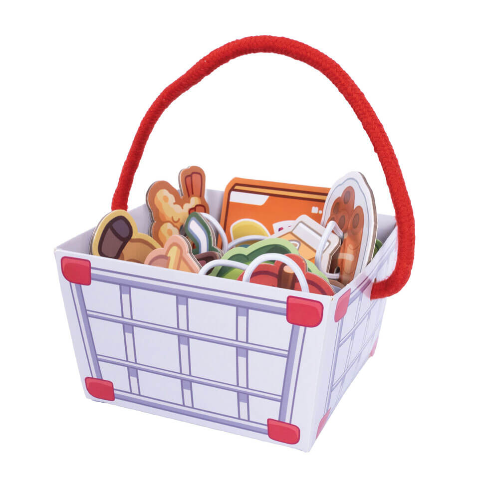 Bluey Wooden Grannies Shopping Game - The Chaos Emporium
