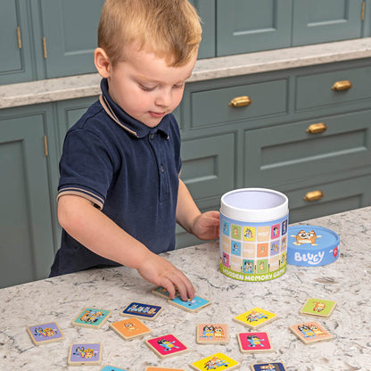 Bluey Wooden Memory Game - The Chaos Emporium