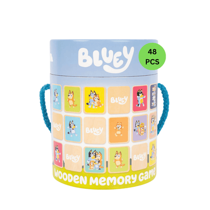 Bluey Wooden Memory Game - The Chaos Emporium