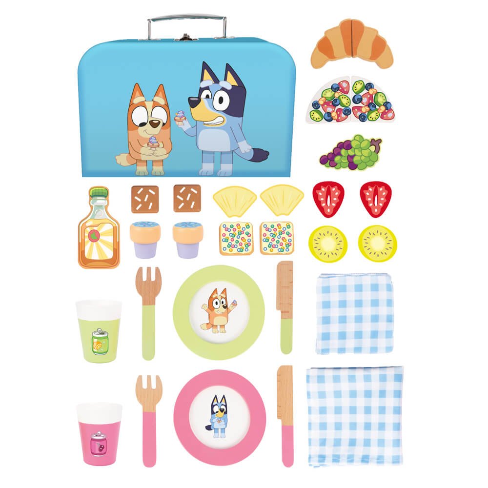 Bluey Wooden Picnic Set - The Chaos Emporium