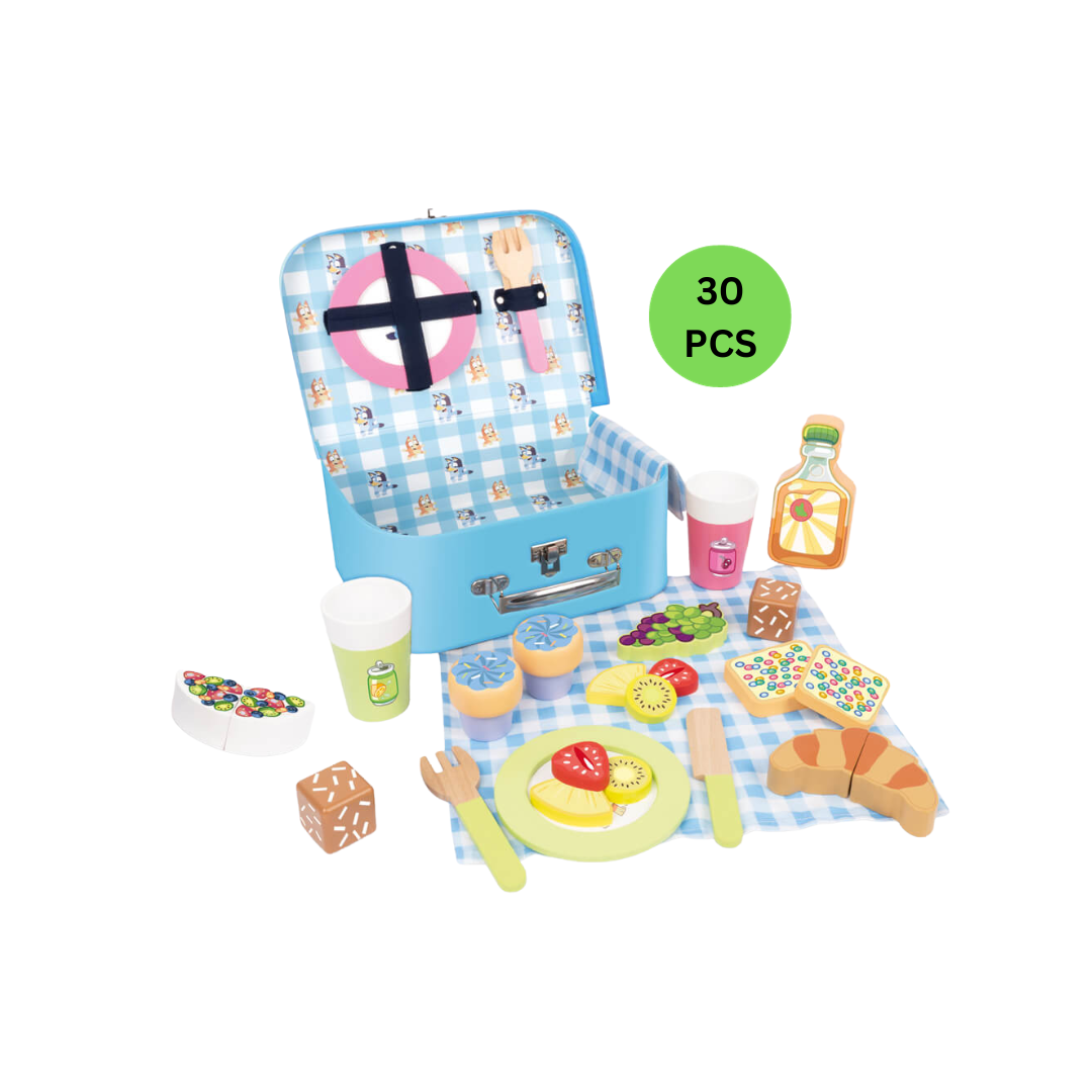 Bluey Wooden Picnic Set - The Chaos Emporium