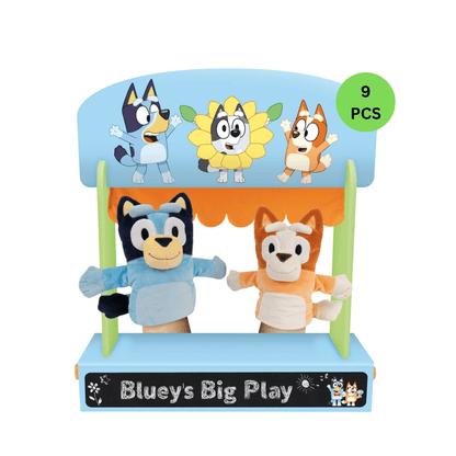 Bluey Wooden Puppet Theatre - The Chaos Emporium
