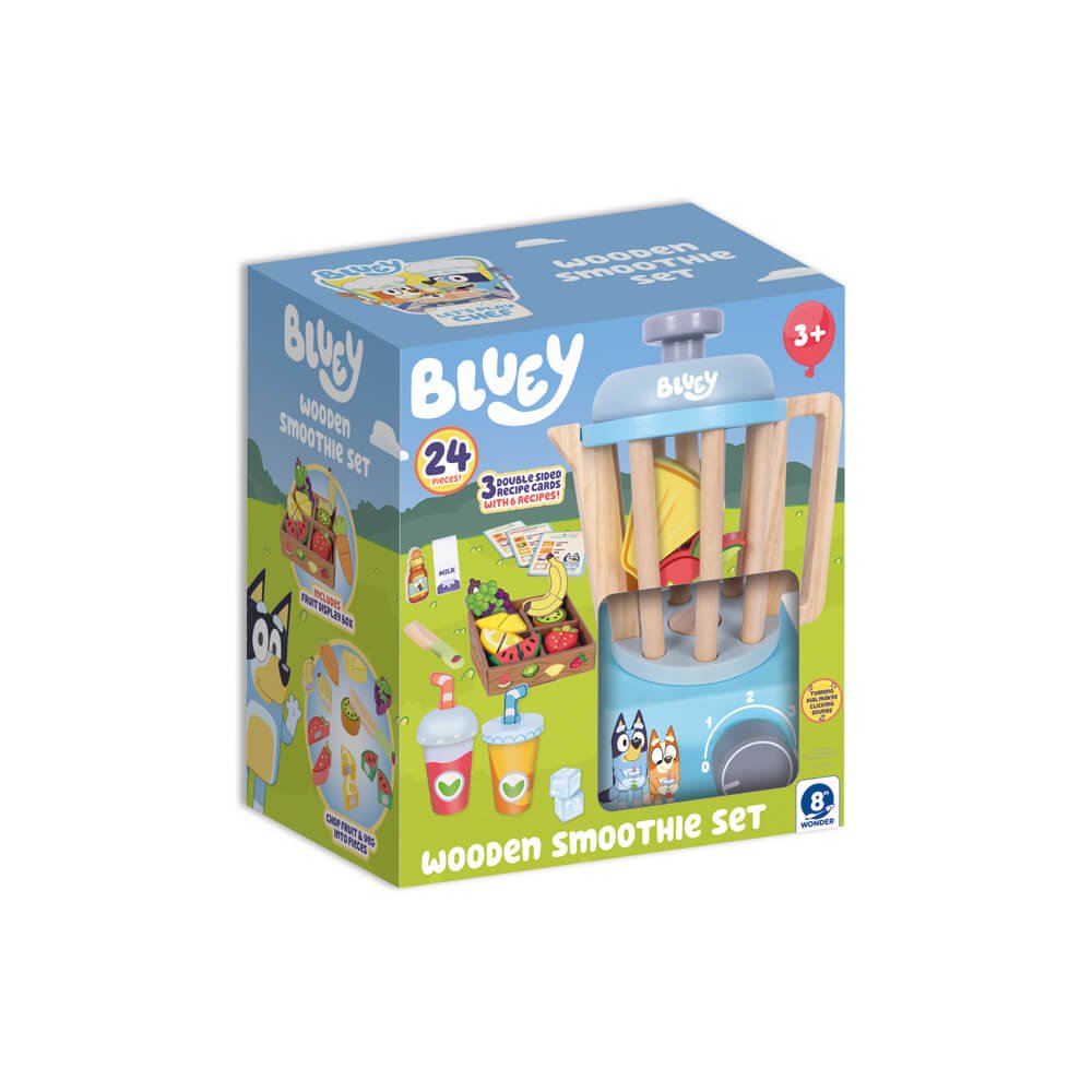 Bluey Wooden Smoothie Set - The Chaos Emporium