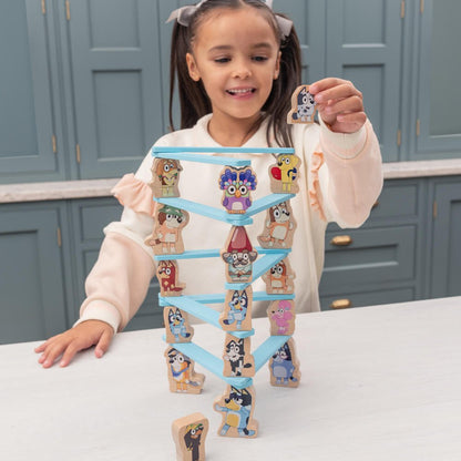 Bluey Wooden Stacking Game - The Chaos Emporium