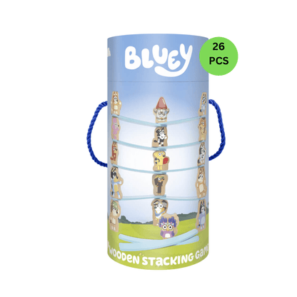 Bluey Wooden Stacking Game - The Chaos Emporium