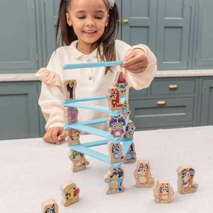 Bluey Wooden Stacking Game - The Chaos Emporium