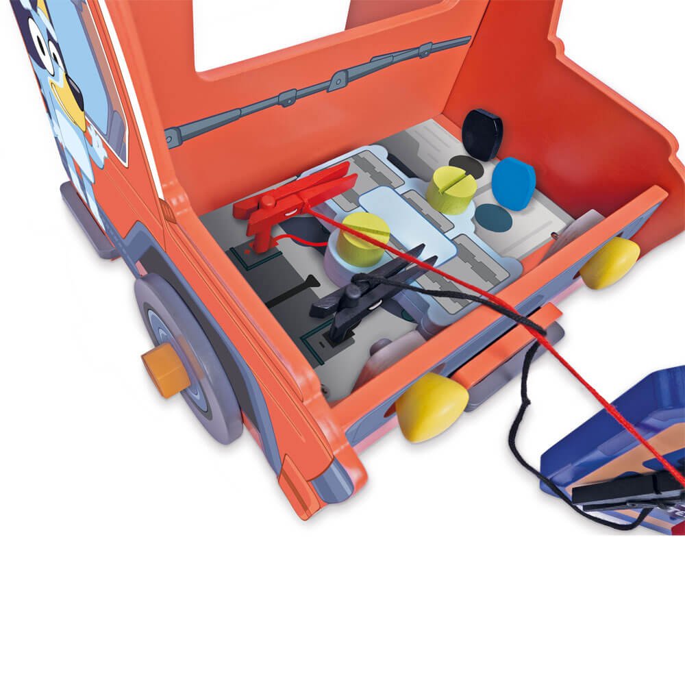Bluey Wooden Tabletop Doodad Mechanic Set - The Chaos Emporium