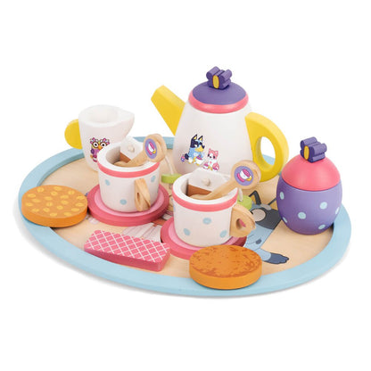 Bluey Wooden Tea Party Set - The Chaos Emporium