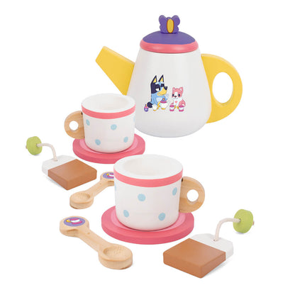 Bluey Wooden Tea Party Set - The Chaos Emporium