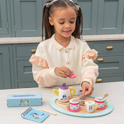 Bluey Wooden Tea Party Set - The Chaos Emporium